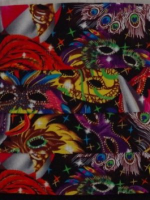 Masquerade masks cummerbund